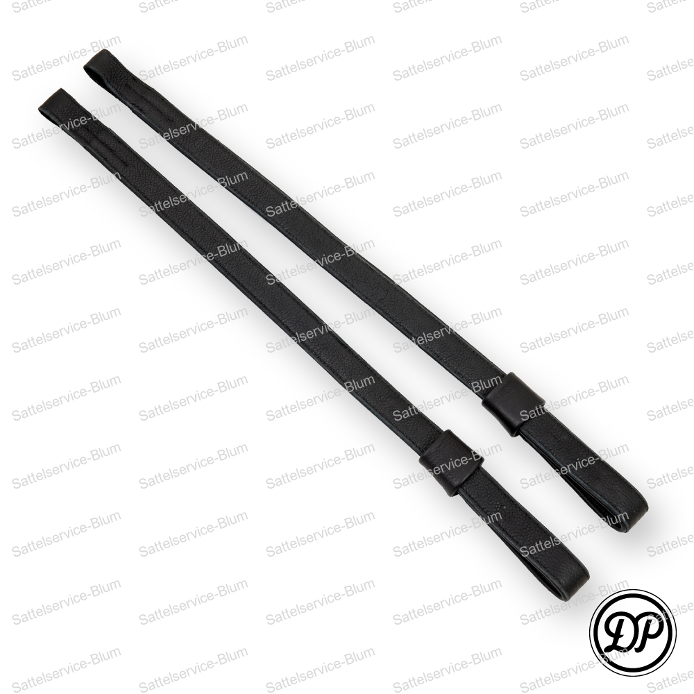 Monosteigbügelriemen schwarz