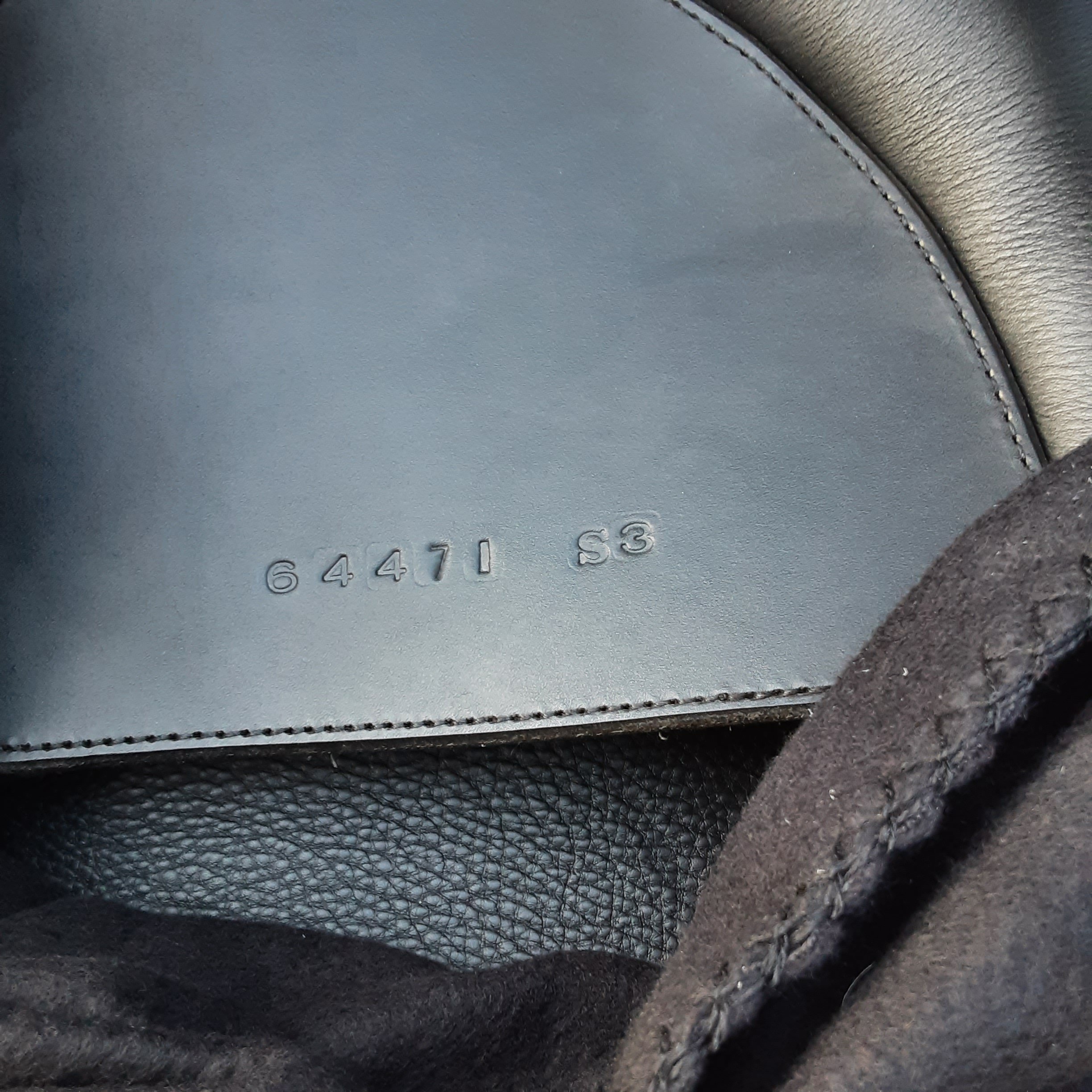 * Deuber Barocksattel "Barock Deluxe" S3 schwarz Aspen-Leder – Bild 9