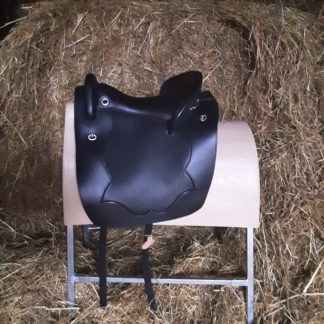 * Deuber Barocksattel "Barock Deluxe" S2 schwarz