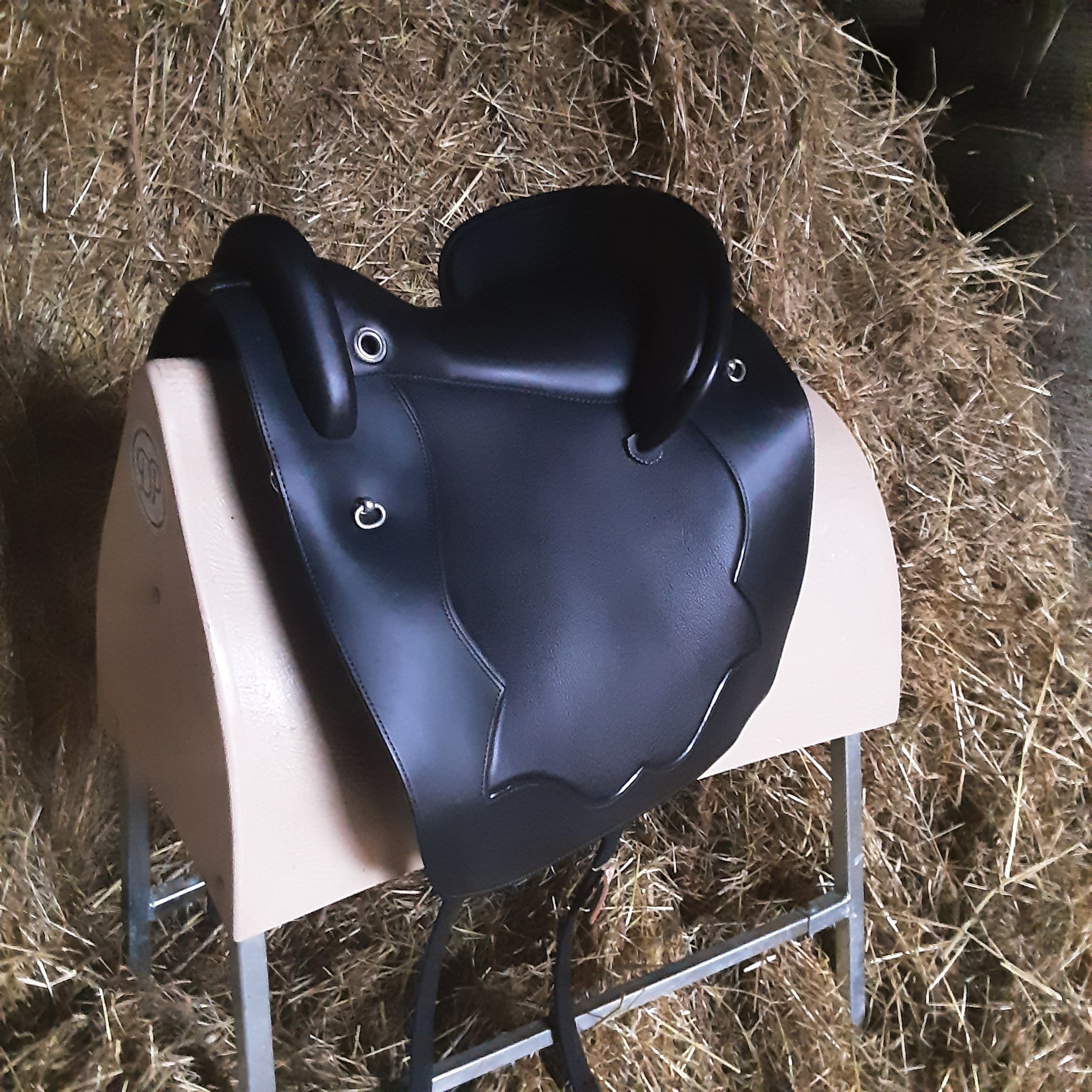 * Deuber Barocksattel "Barock Deluxe" S2 schwarz – Bild 2